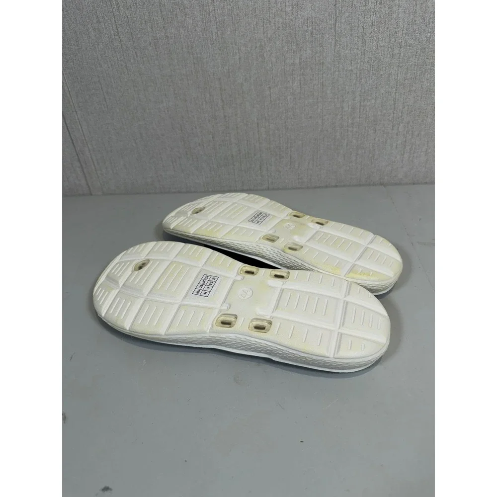 Harssdanzar men flip flop breathable mesh straps, and lightweight EVA soles sz 9